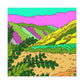 Calico-Landscape - Canvas