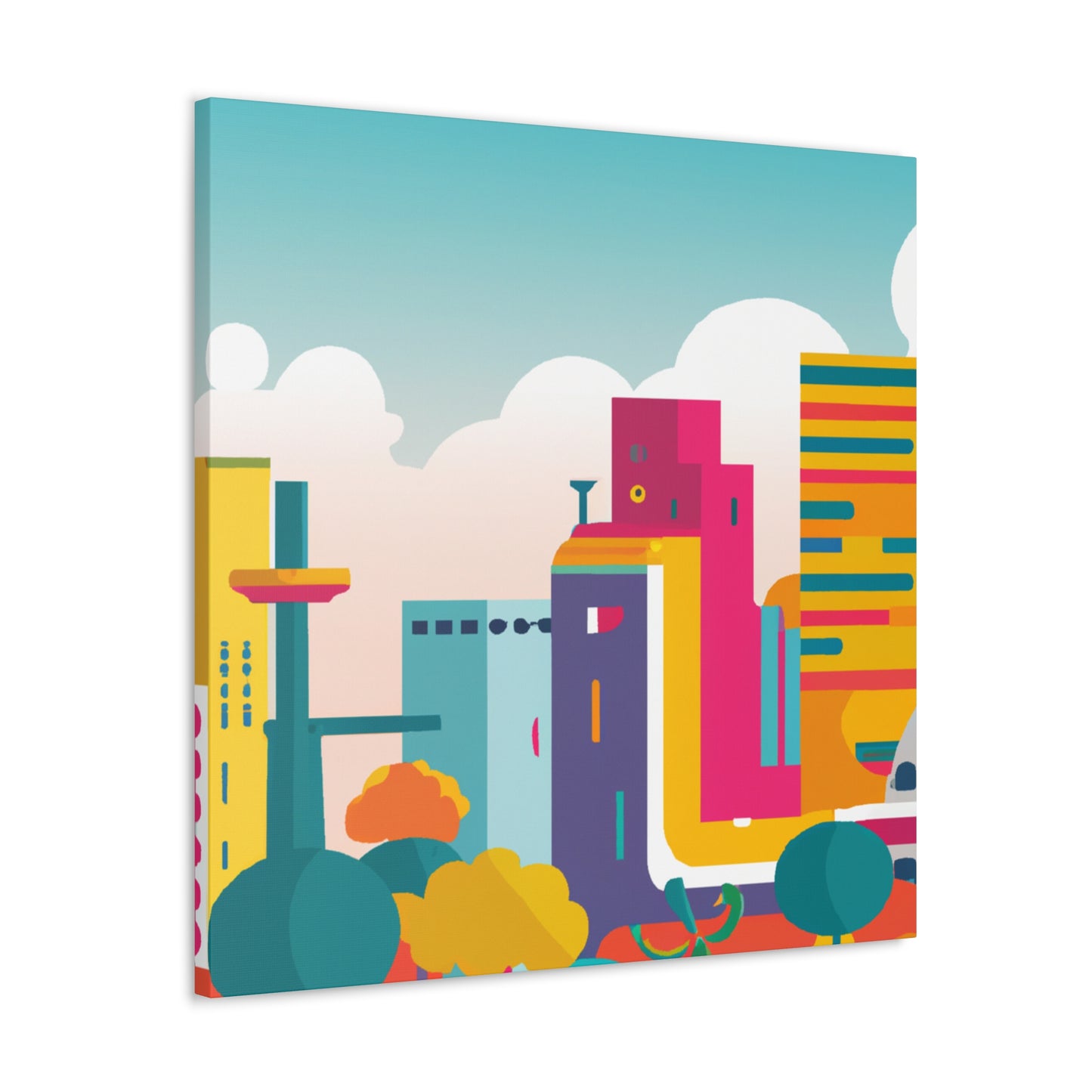 Sacaca- South America - Canvas