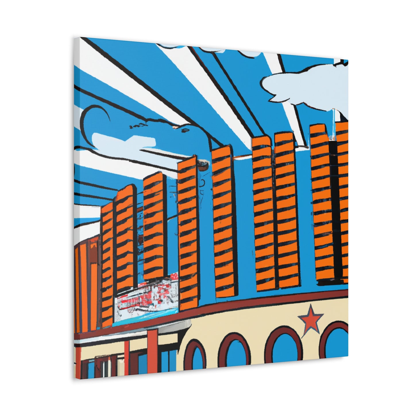 Tundra Shoppe. - Canvas Pop Art
