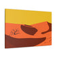 Retro Revival - Vintage Contempoary -  Desert - Canvas