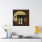 Colorful Vibrancy - Midcentury - Canvas