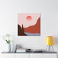 Antique Eclectique- Vintage Contemporary -Landscape - Desert - Canvas