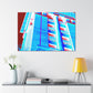 'Geometric Glitz: A Celebration of Art Deco Architecture' - Canvas