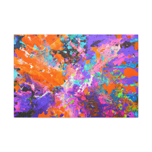 "Emerging Everywhere" - Abstract Canvas