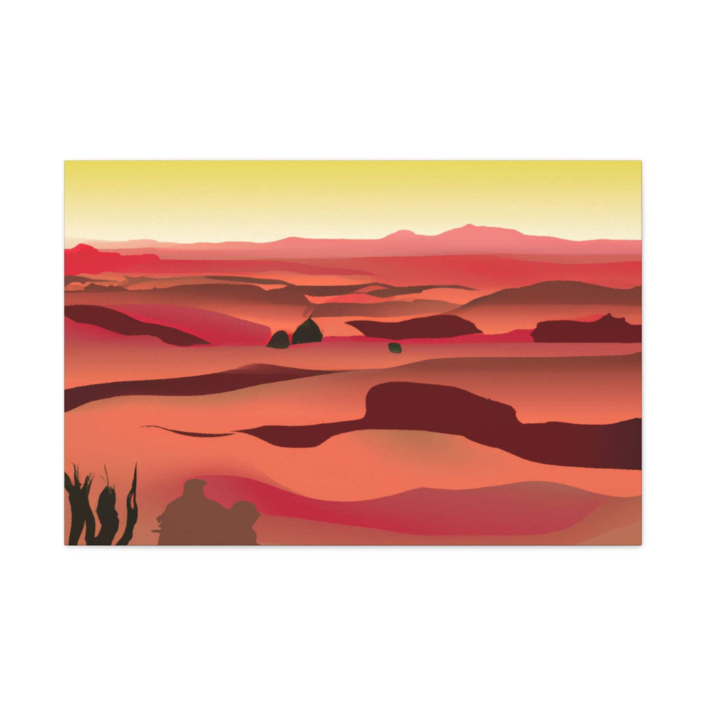 Sandscape - Landscape - Canvas - Desert