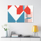 Dreaming of the Stars - Midcentury - Canvas