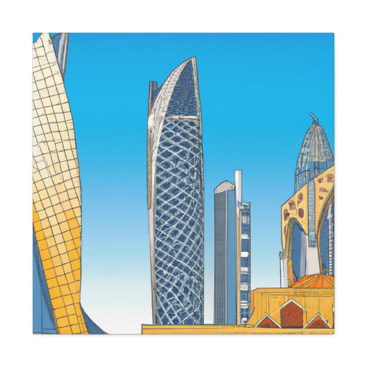 Yasmina's Oasis - Destination Arab Emerates - Canvas