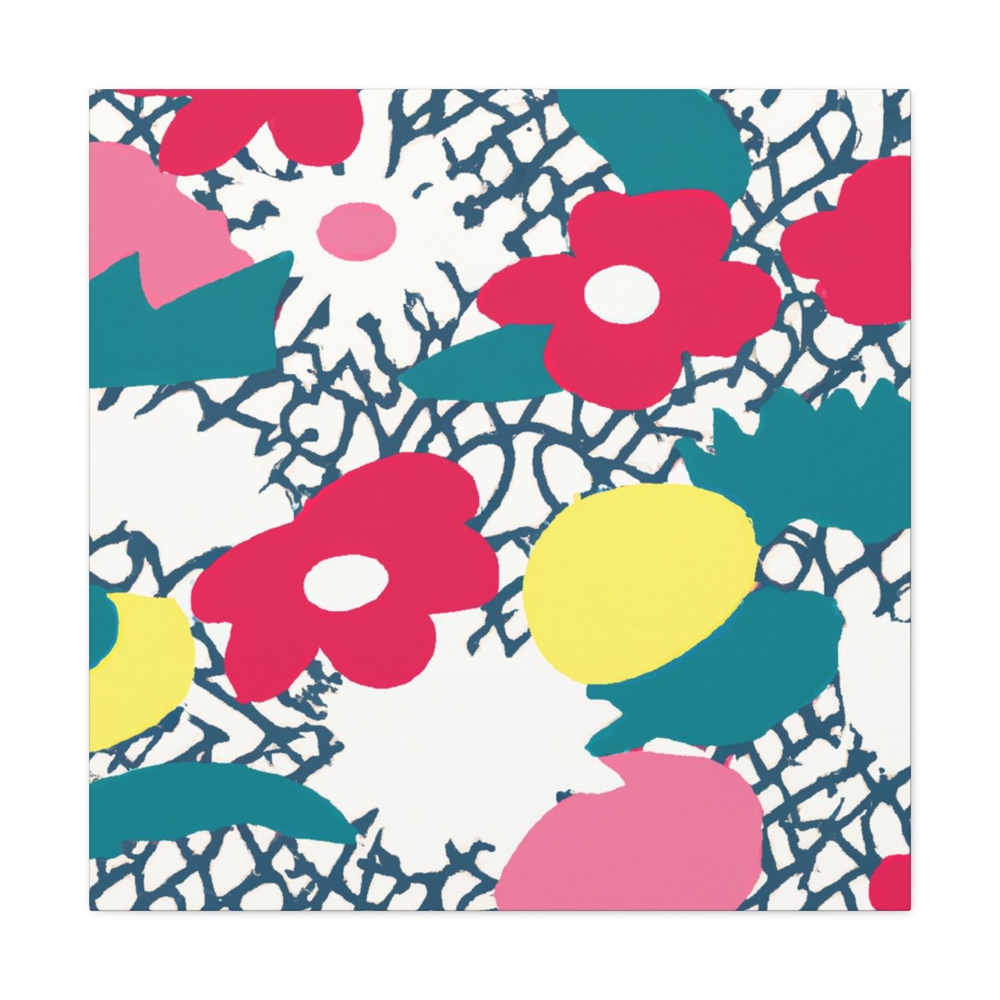 Petalfall - Floral Canvas