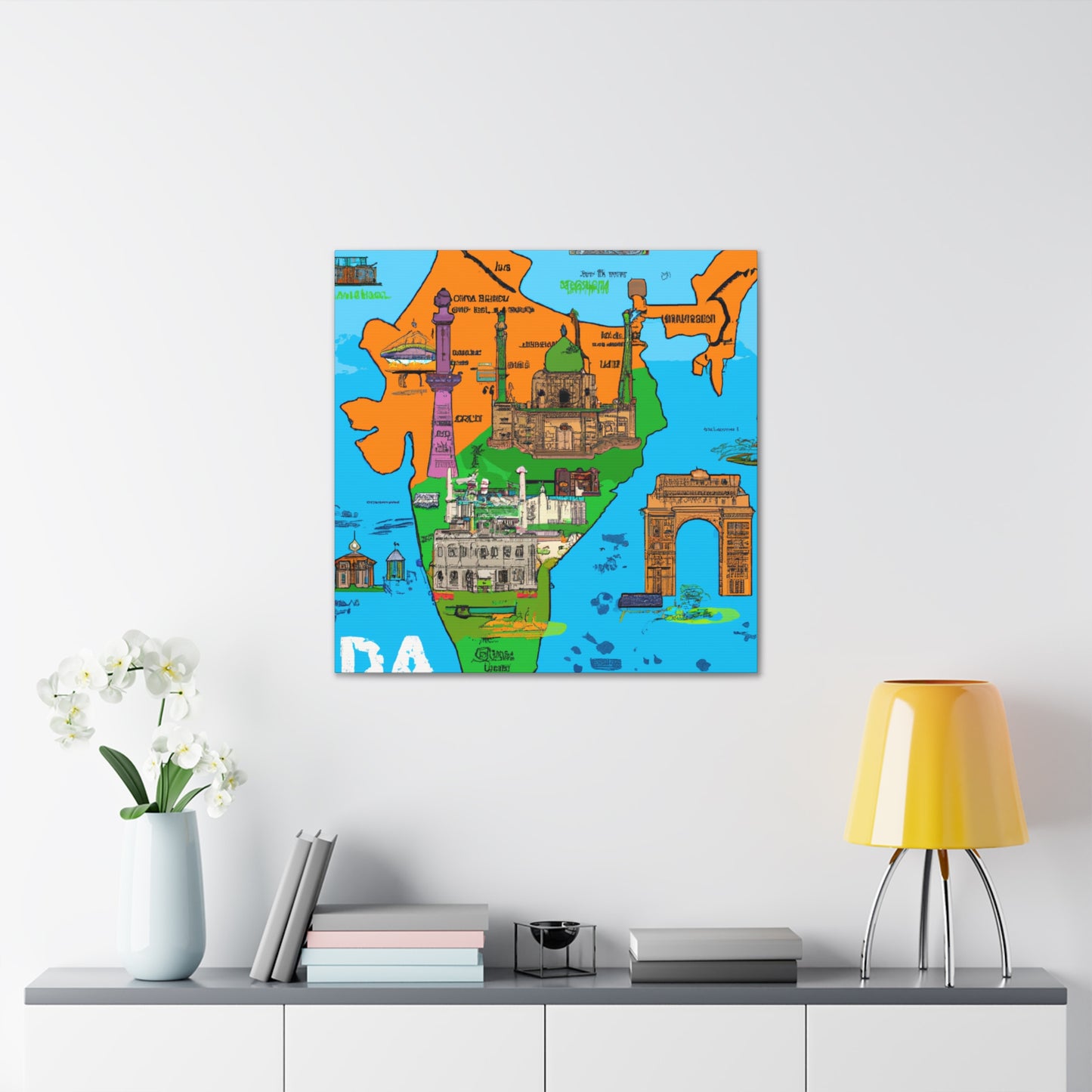 Aspiration - Destination India - Canvas