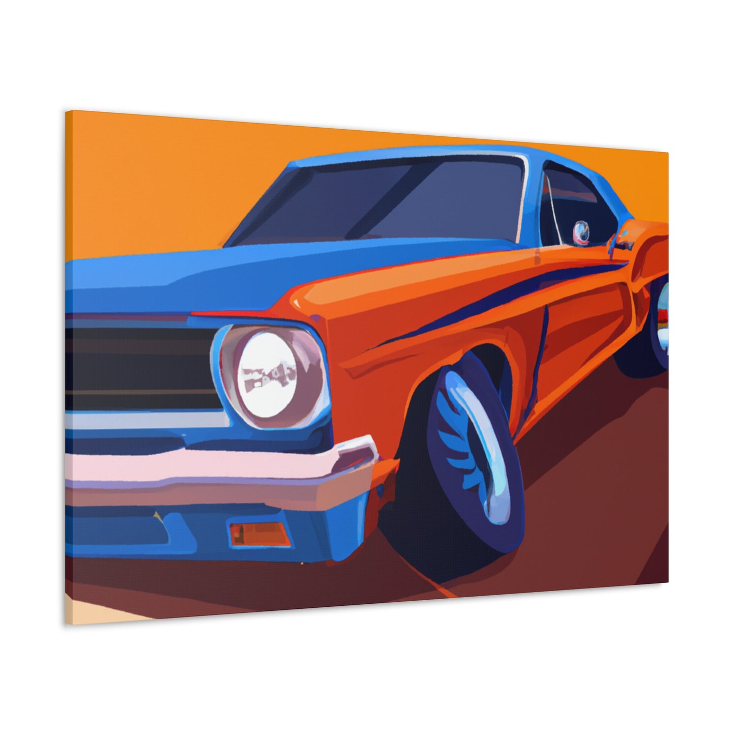 Roaring Rocket - Automobile - Canvas