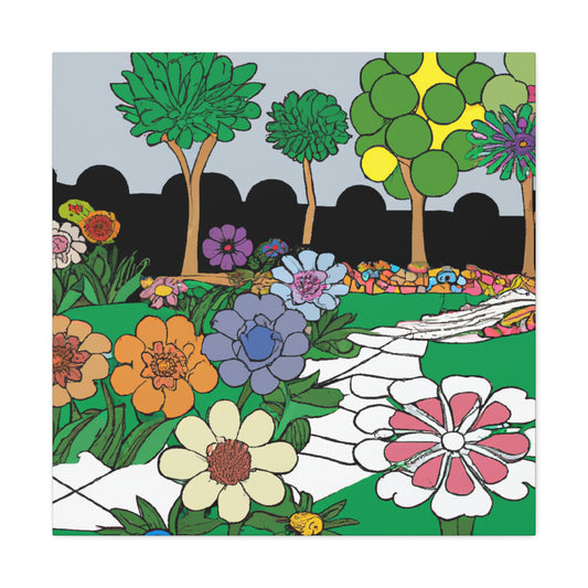 Gardenia Glade - Landscape - Canvas