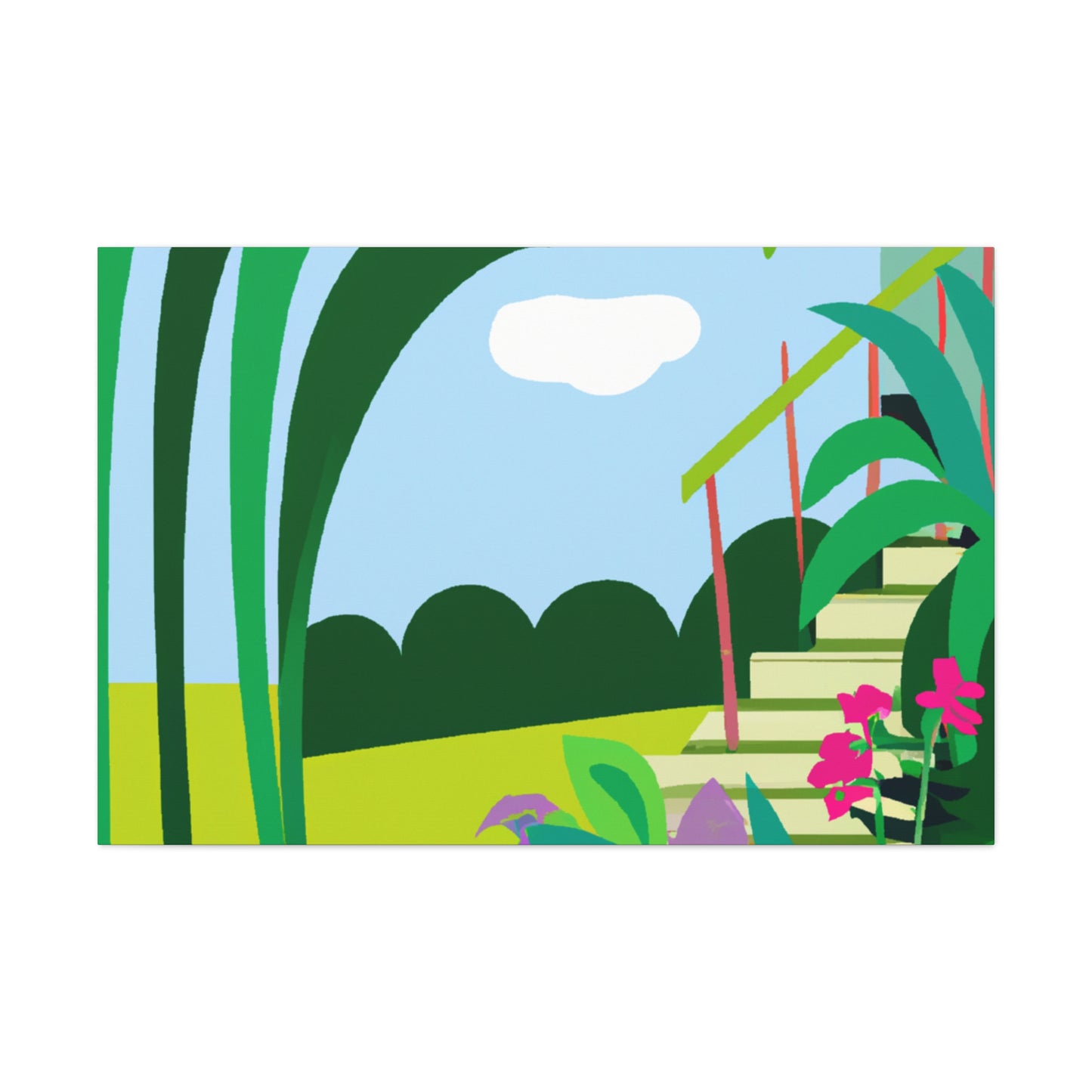 Treebeam-Landscape - Canvas
