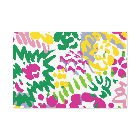 Floral Fusion - Floral Canvas