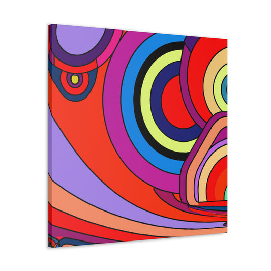 Rainbow Quench - Abstract - Canvas
