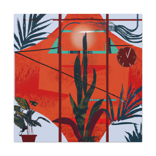 Dreamscape Vista- Midcentury - Canvas