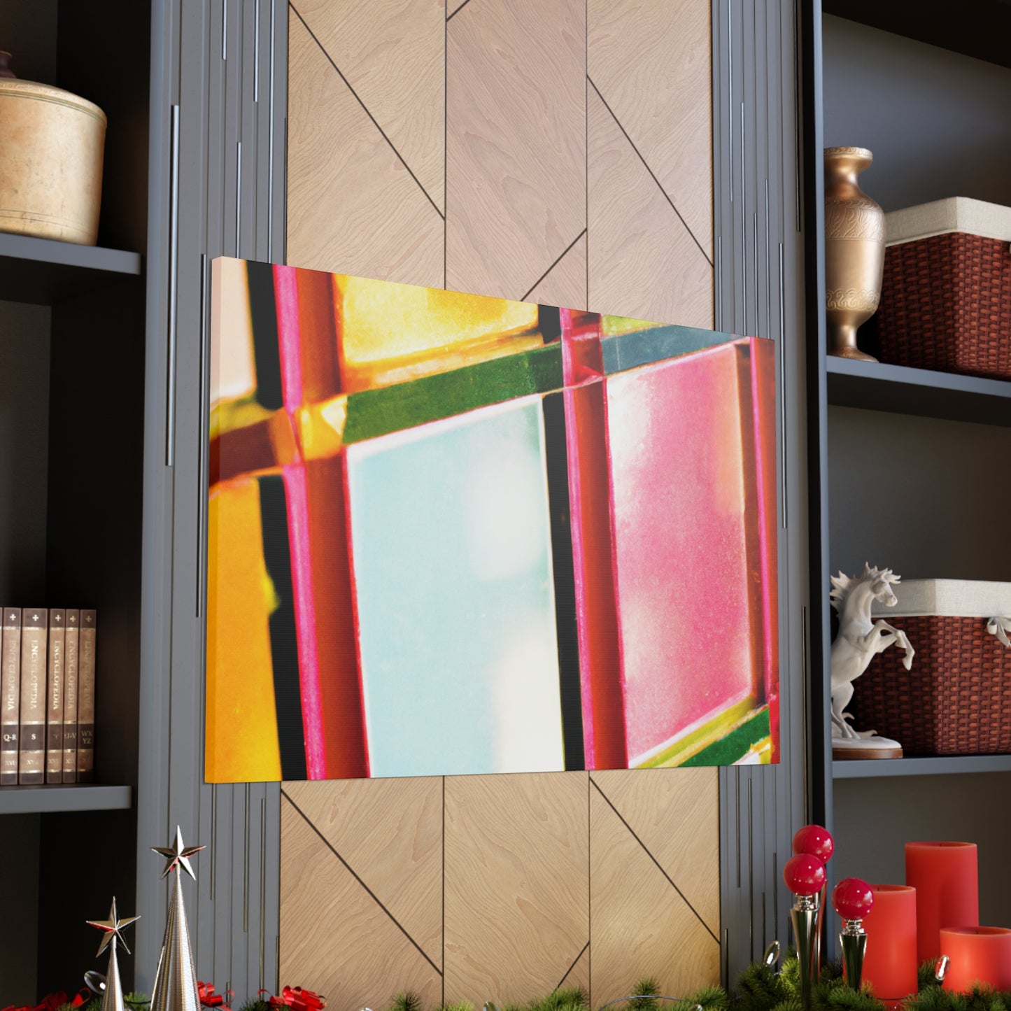 Jeweled- Glass Canvas