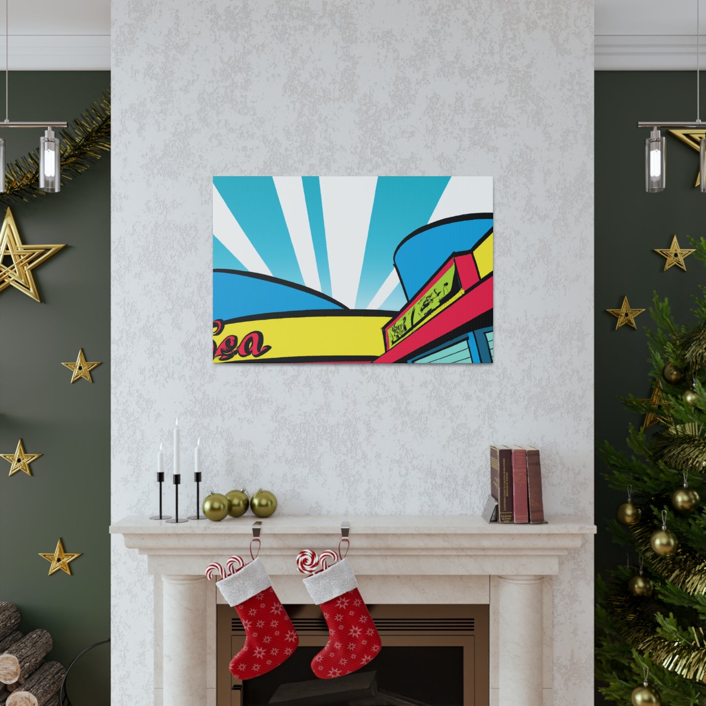 The Bop-A-Rama. - Canvas - Pop Art