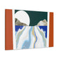 Icy Slope - Midcentury Canvas