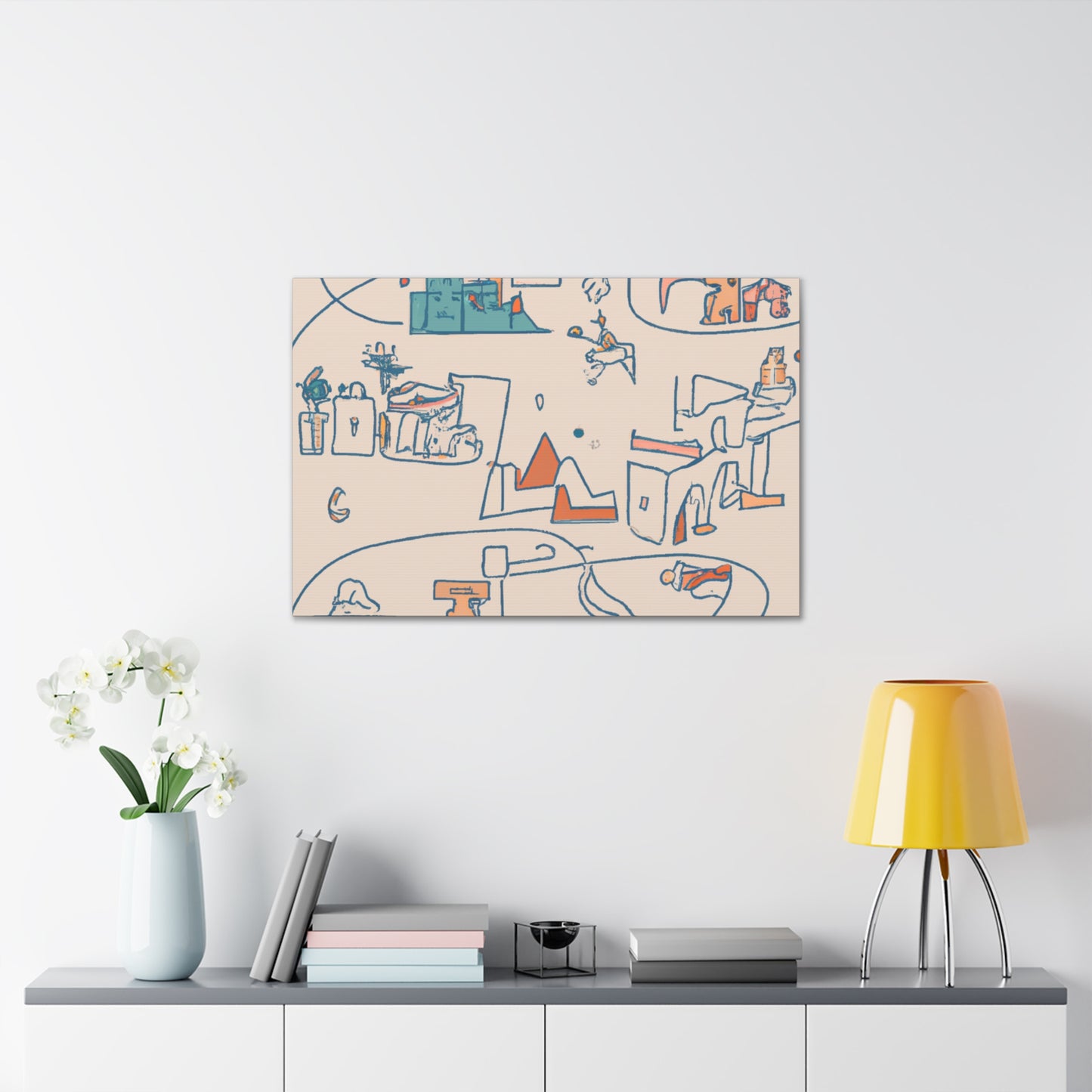 Twilight Radiance - Minimalism - Canvas