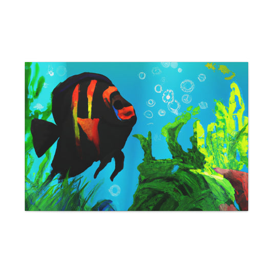 "Crest of the Deep Blue" - Underwater Canvas