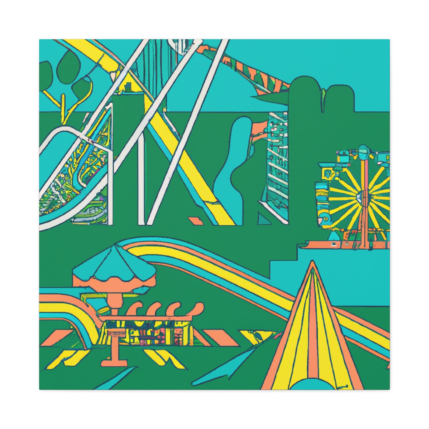 Fantasylandia - Amusement - Canvas