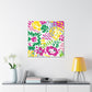 Floral Fusion - Floral Canvas