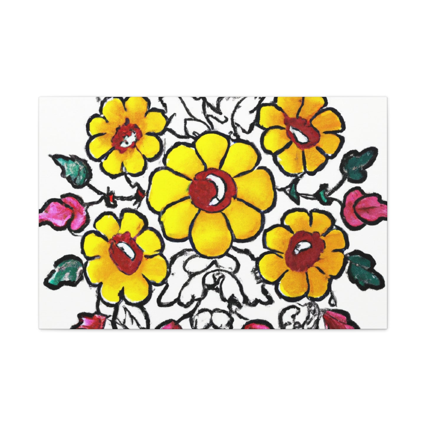 Aurora-Floral - Canvas