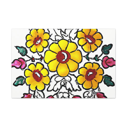 Aurora-Floral - Canvas