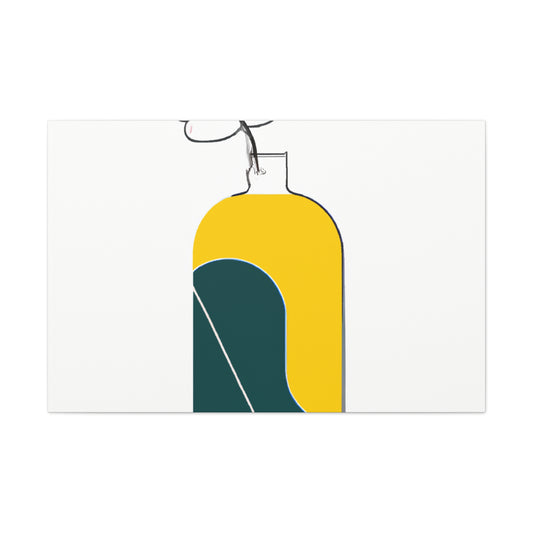 Desolate Rhythm - Minimalism - Canvas
