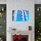 'Geometric Glitz: A Celebration of Art Deco Architecture' - Canvas