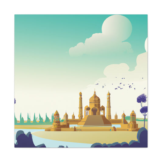 Mahatma Gandhi - Destination India - Canvas