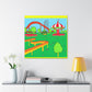 Enchanted Flora- Landscape - Canvas
