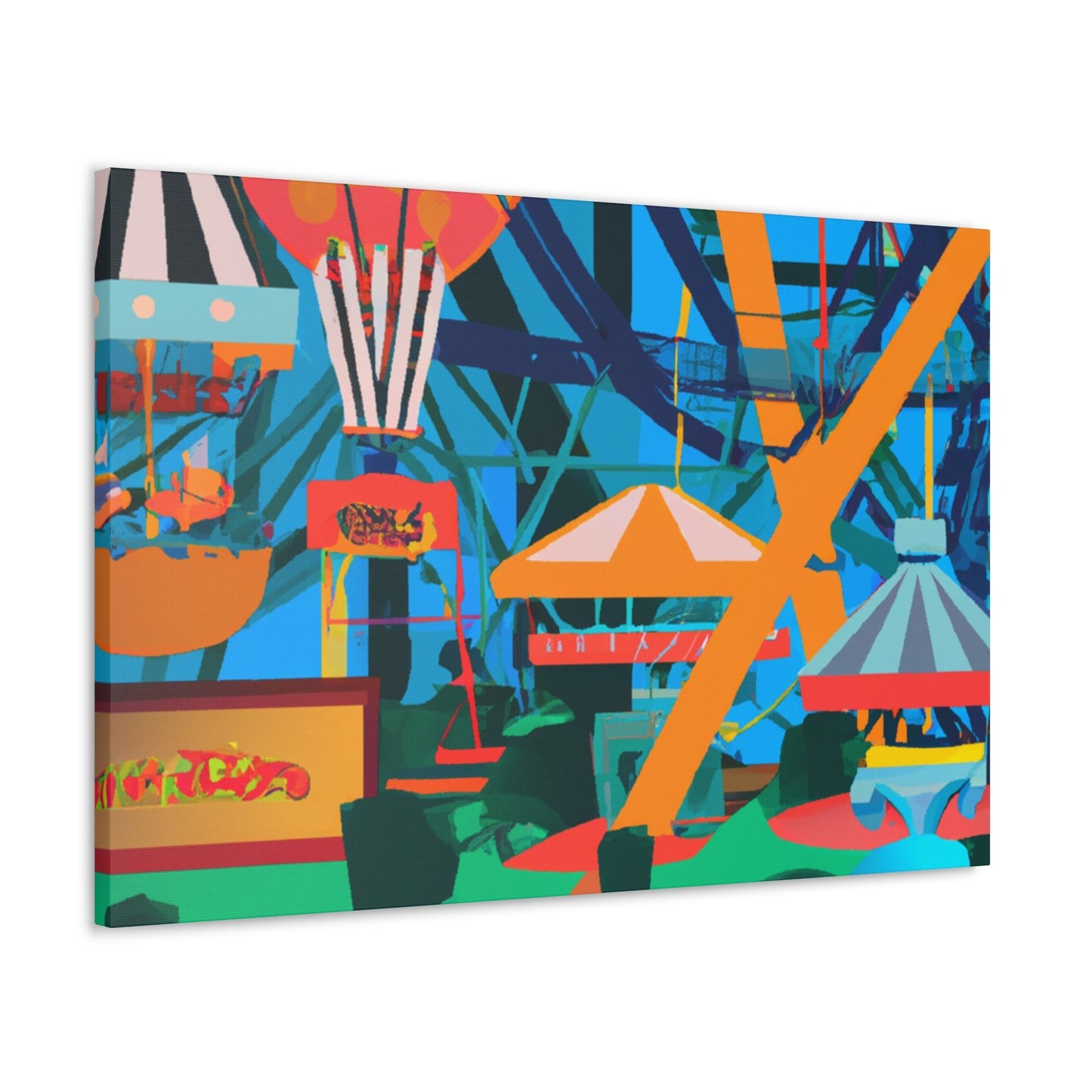 Greenshed - Landscape - Amusement - Canvas