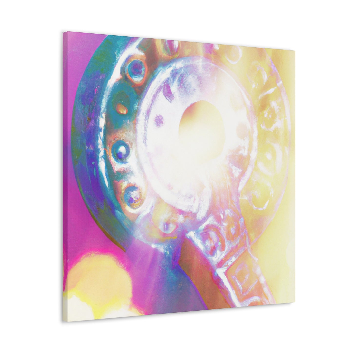Metallic Mayan Majesty - Art Deco Canvas