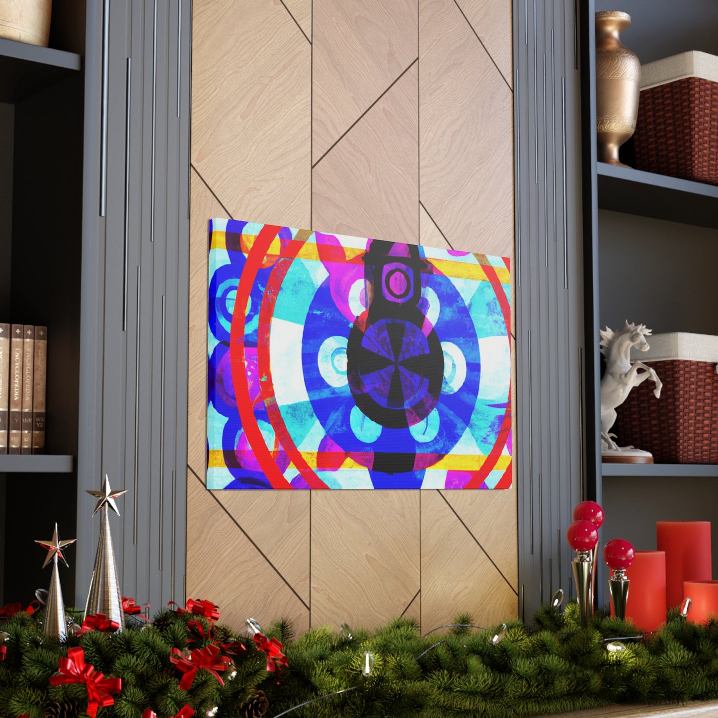 Kalidescope - Glass Canvas