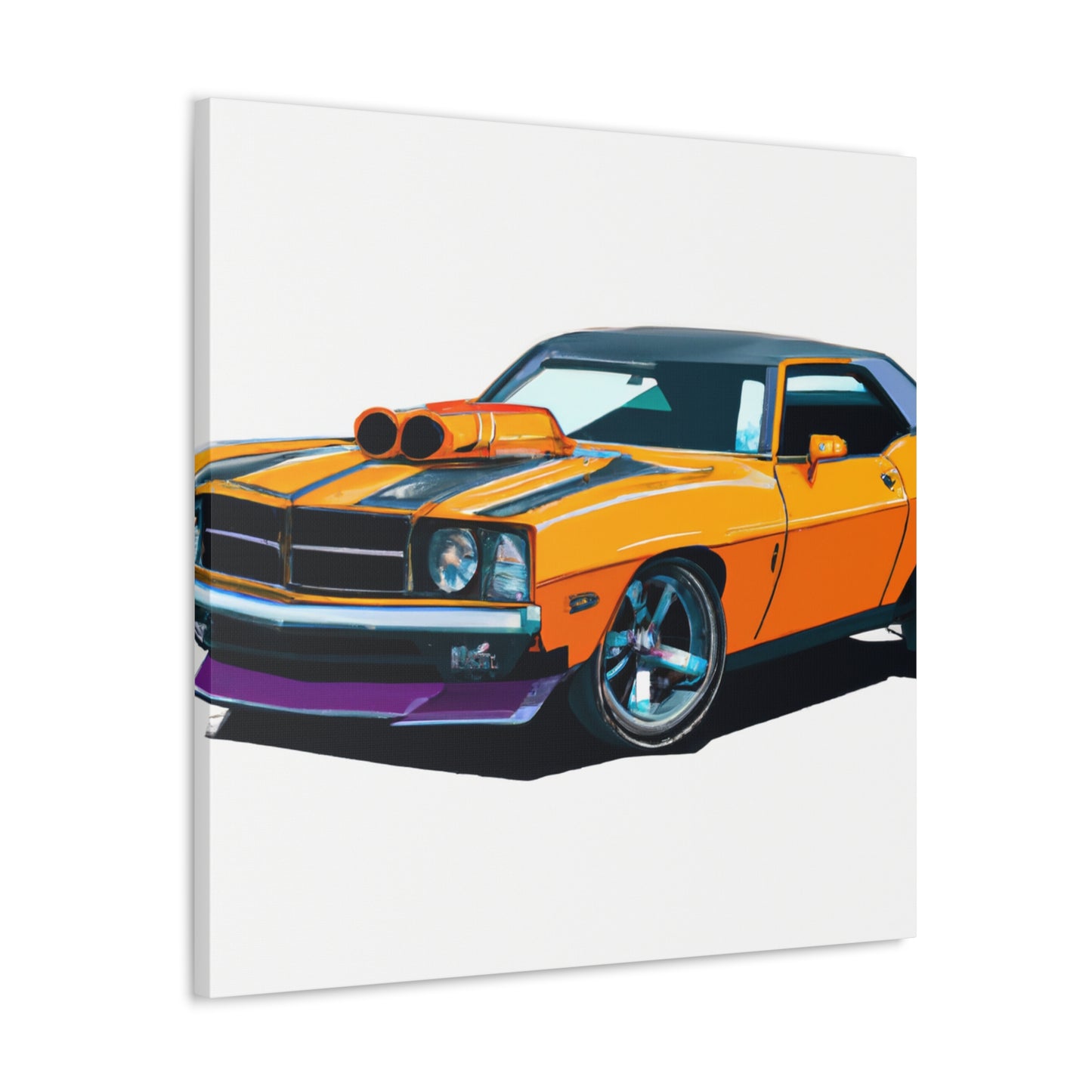 Drag Race Superstar - Automobile - Canvas
