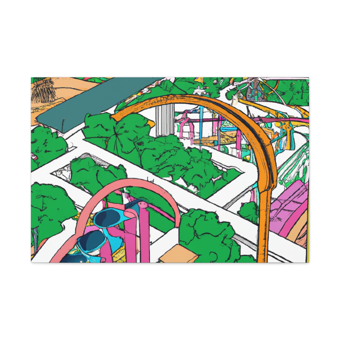 Fantasy Forests - Amusement - Canvas