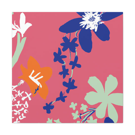 Blooming Petals - Floral Canvas