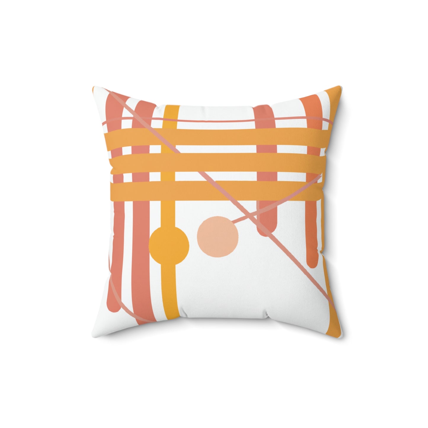 Spun Polyester Square Pillow