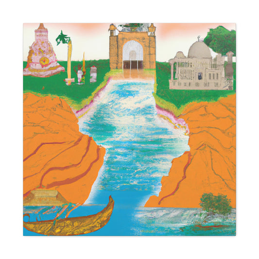 Vibrant Varanasi - Destination India - Canvas
