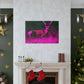 Pink Steer - Canvas - Wildlife