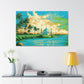 Bustling India - Destination India - Canvas