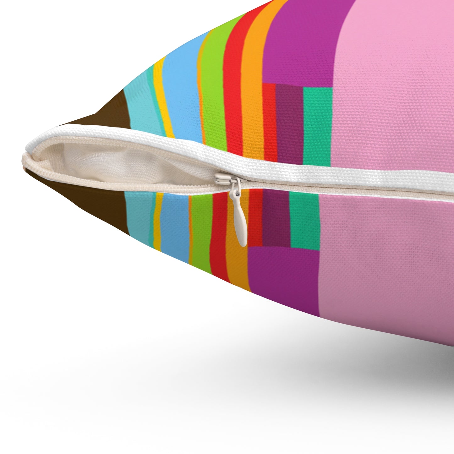 Spun Polyester Square Pillow