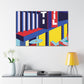 "Aviated Elegance - Midcentury" - Canvas