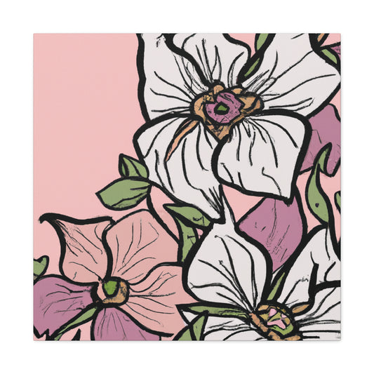 Blossomella - Floral - Canvas