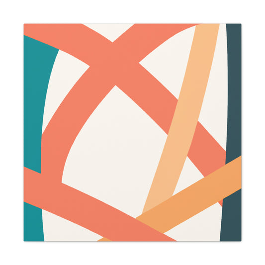 Speckled Skies - Midcentury - Canvas