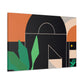 Ancestral Reflection - Midcentury - Canvas