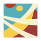 Sunburst Glory - Midcentury - Canvas