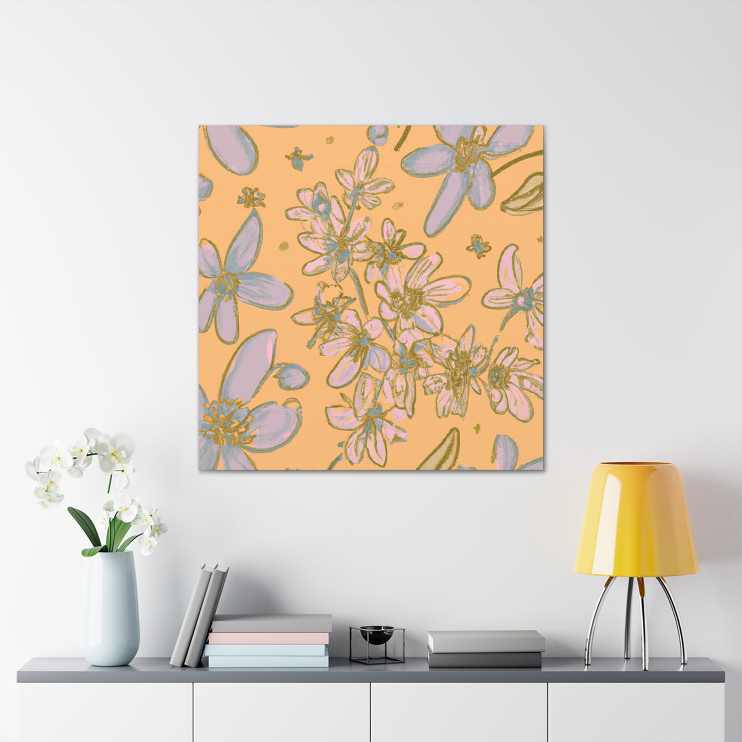 Astrum- Floral - Canvas