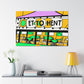 Tent O Rama - Canvas Pop Art